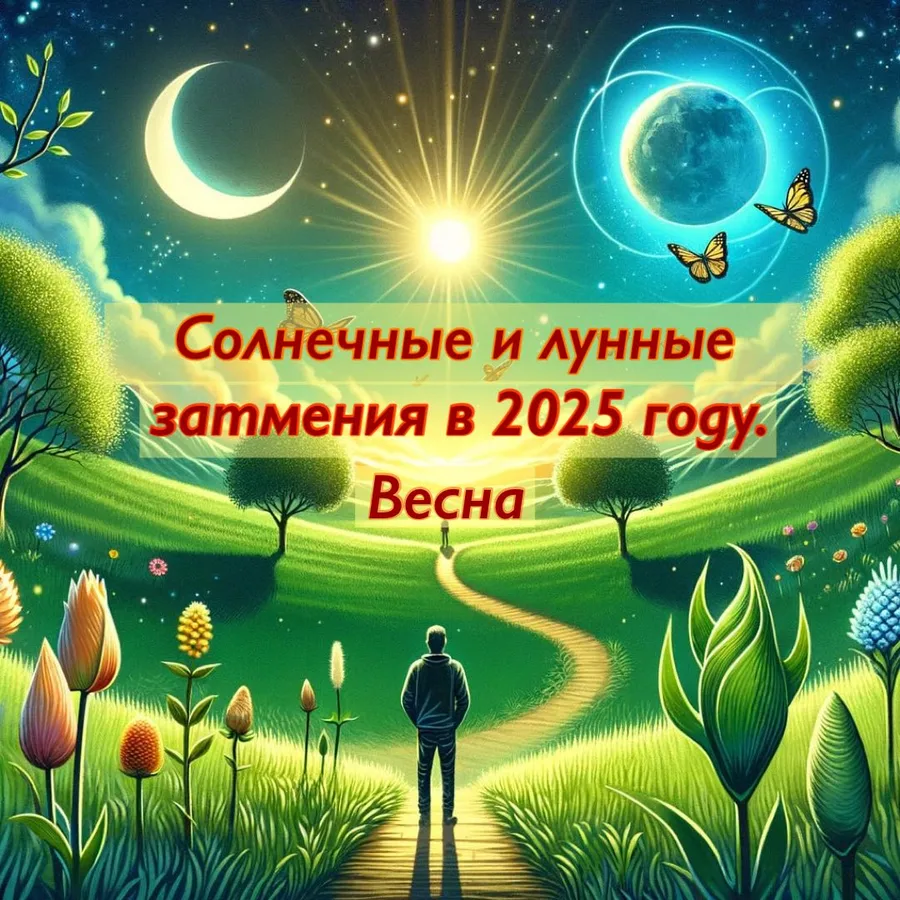 Затмения в 2025 году