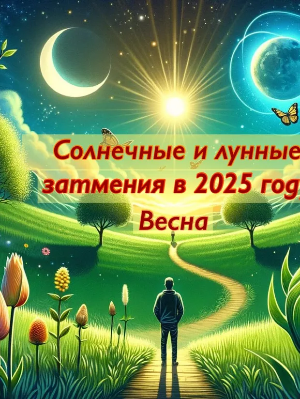 Затмения в 2025 году