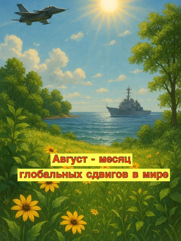 Август 25 - месяц глобальных сдвигов